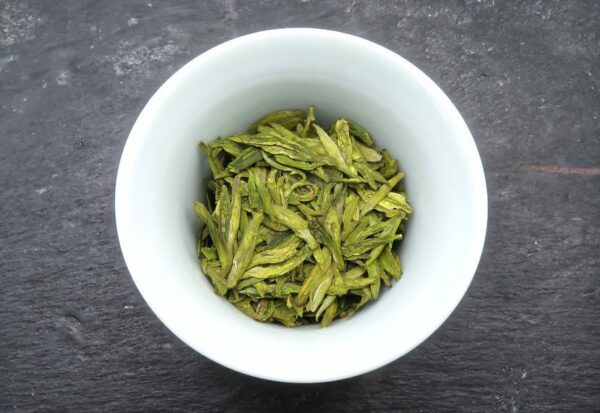 Chinese long jing green tea