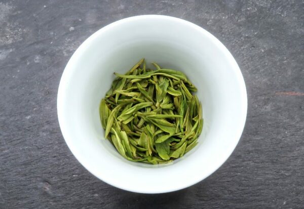 Chinese green tea Long Jing
