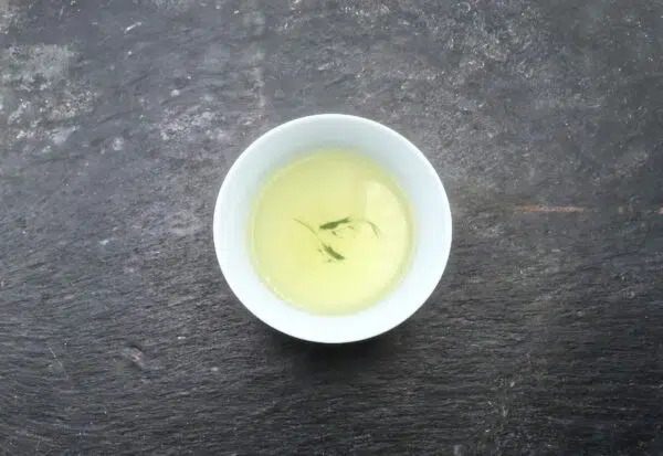 Thé vert à la menthe
