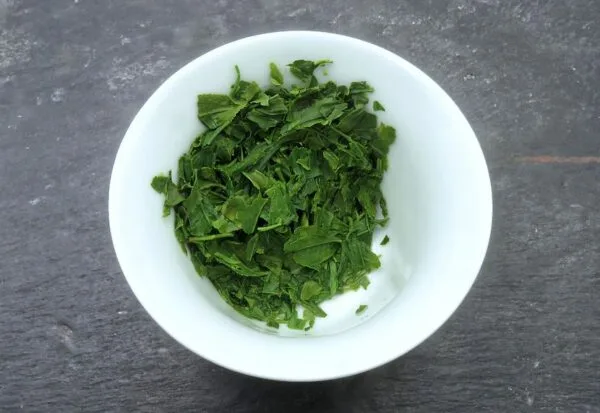 Feuilles infusées du kabusecha okumidori