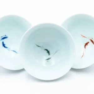 tasse a thé poissons