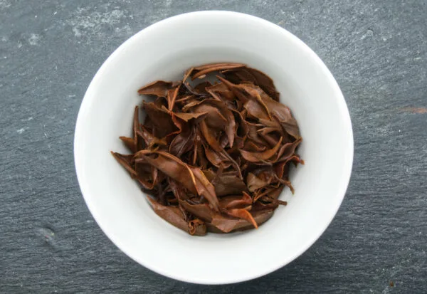 feuilles infusées de l'oriental Beauty de Pinglin