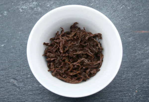 Feuilles infusées de Wuyi Hong Oolong