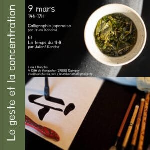 Thé et Calligraphie - Dimanche 9 mars