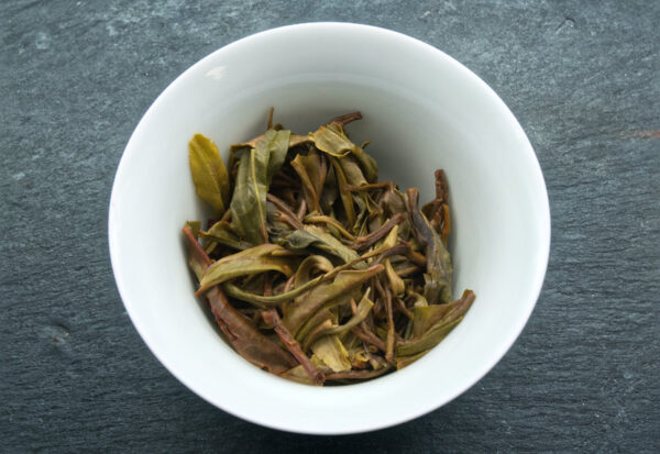 Feuilles infusées de Lincang Lao Shu Maocha